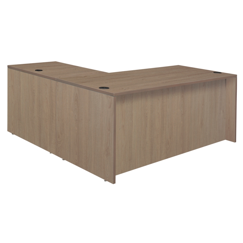 Regency Legacy 60 x 65 in. Executive L Desk Shell- Noble Oak