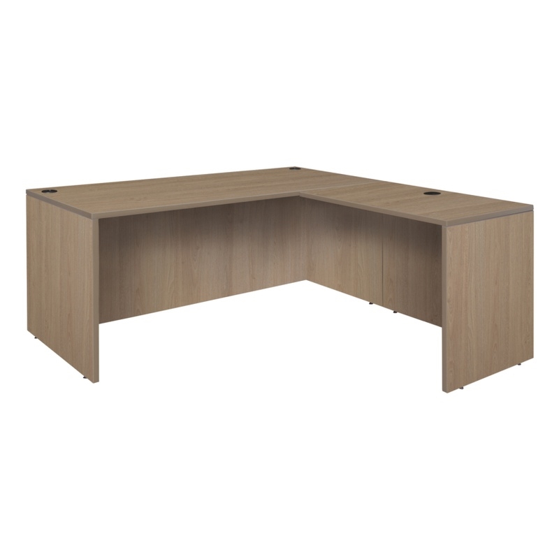 Regency Legacy 60 x 65 in. Executive L Desk Shell- Noble Oak