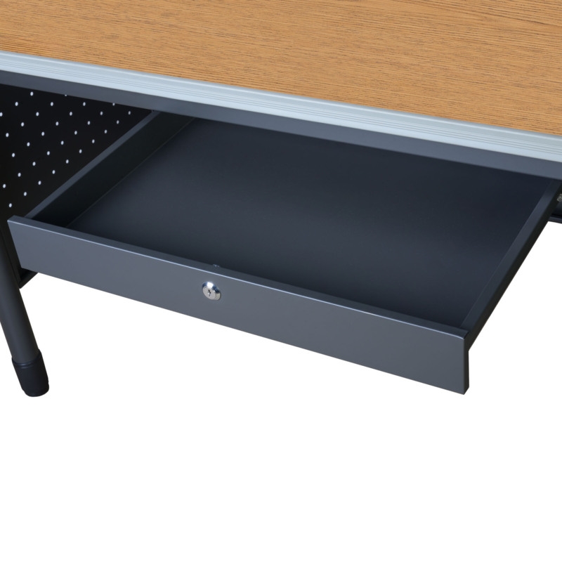 Regency Mesa Steel Teacher's Office Desk with Drawer 60