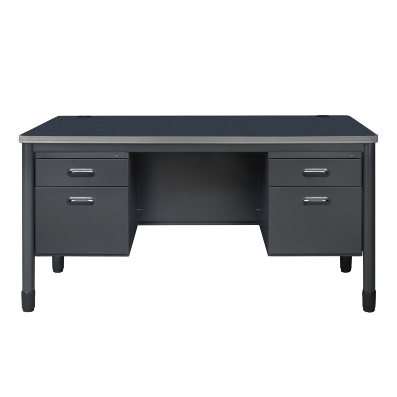 Regency Mesa Steel Double Pedestal Teacher's Office Desk 60