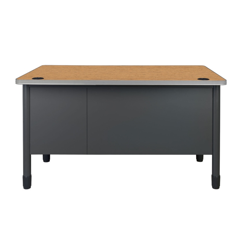 Regency Mesa Steel Single Pedestal Teacher's Office Desk 48