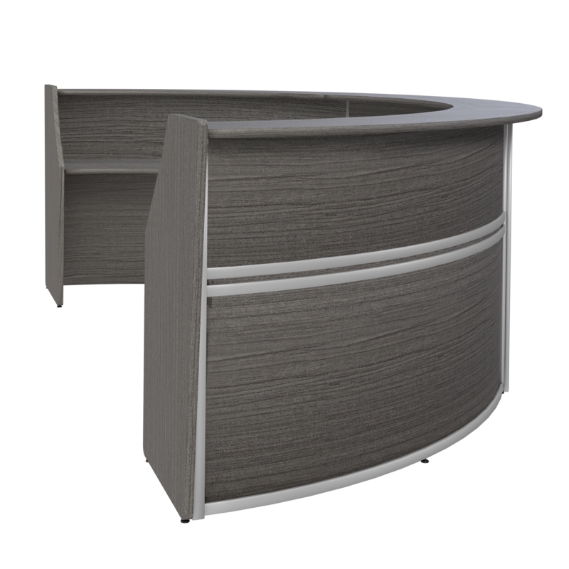 Regency Marque Reception Curved Desk Workstation 143.50W x 71D
