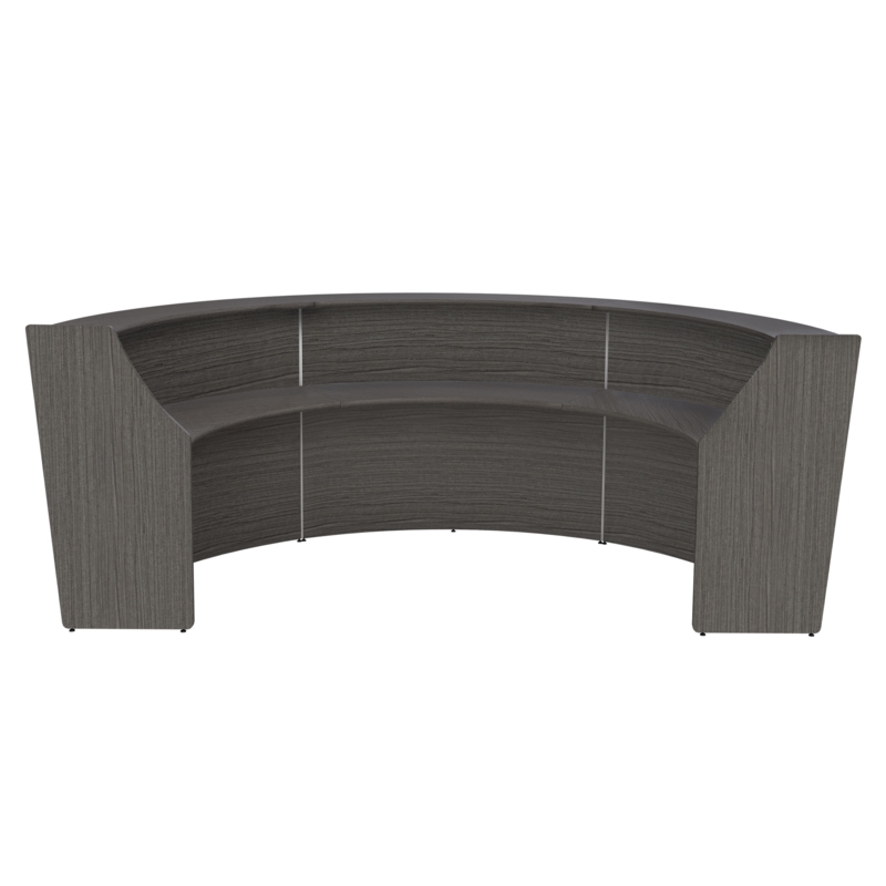 Regency Marque Reception Curved Desk Workstation 143.50W x 71D