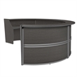Regency Marque Four-Unit Reception Curved Desk Workstation 142W x 103D