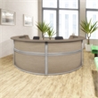 Regency Marque Reception Curved Desk Workstation 142W x 103D