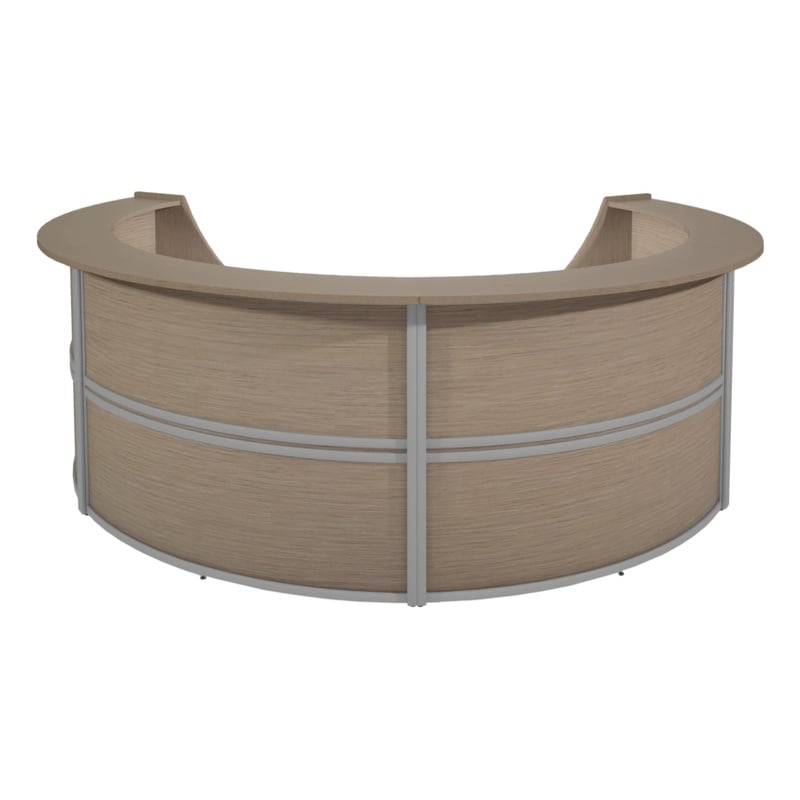 Regency Marque Reception Curved Desk Workstation 142W x 103D