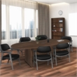 Regency Legacy 8 ft Racetrack Conference Table with Charging Port- Neo Walnut