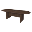 Regency Legacy 8 ft Racetrack Conference Table with Charging Port- Neo Walnut