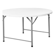 Regency Trestle 6 ft Round Folding Table Heavy-Duty Steel Frame 72