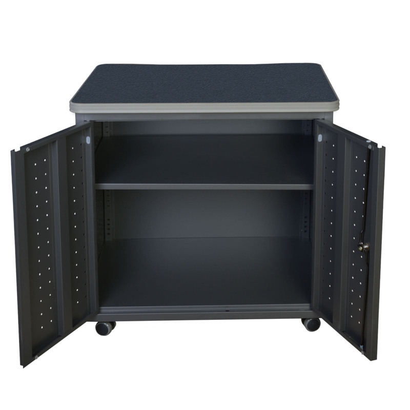 Regency Mesa Steel Mobile Locking 2-Door Storage Cabinet 30X 23.25