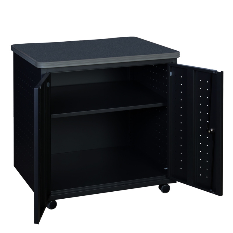 Regency Mesa Steel Mobile Locking 2-Door Storage Cabinet 30