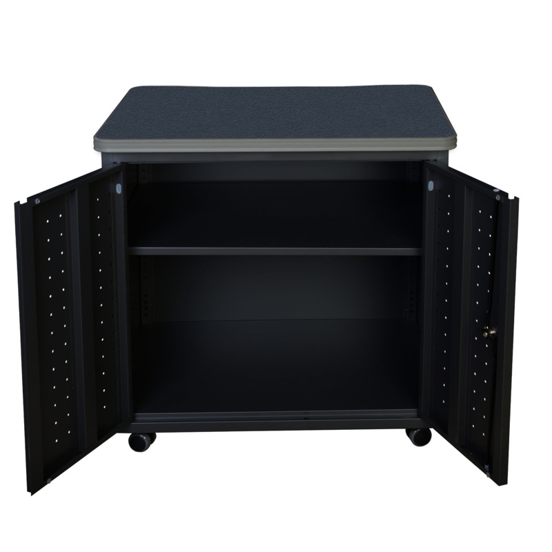 Regency Mesa Steel Mobile Locking 2-Door Storage Cabinet 30