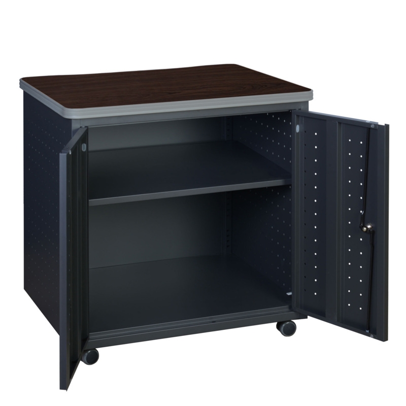 Regency Mesa Steel Mobile Locking 2-Door Storage Cabinet 30