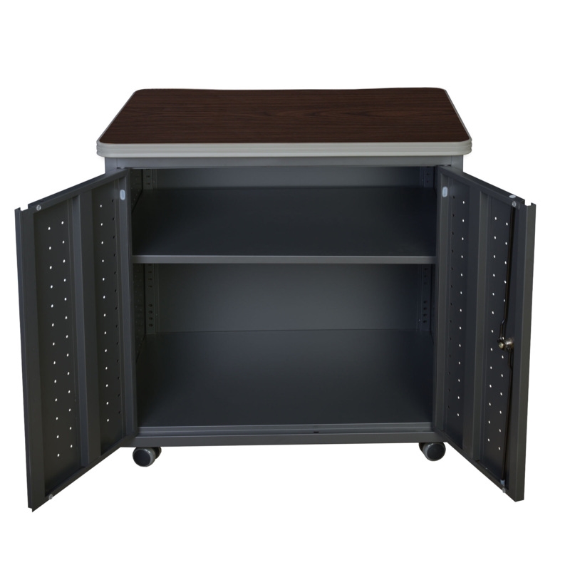 Regency Mesa Steel Mobile Locking 2-Door Storage Cabinet 30