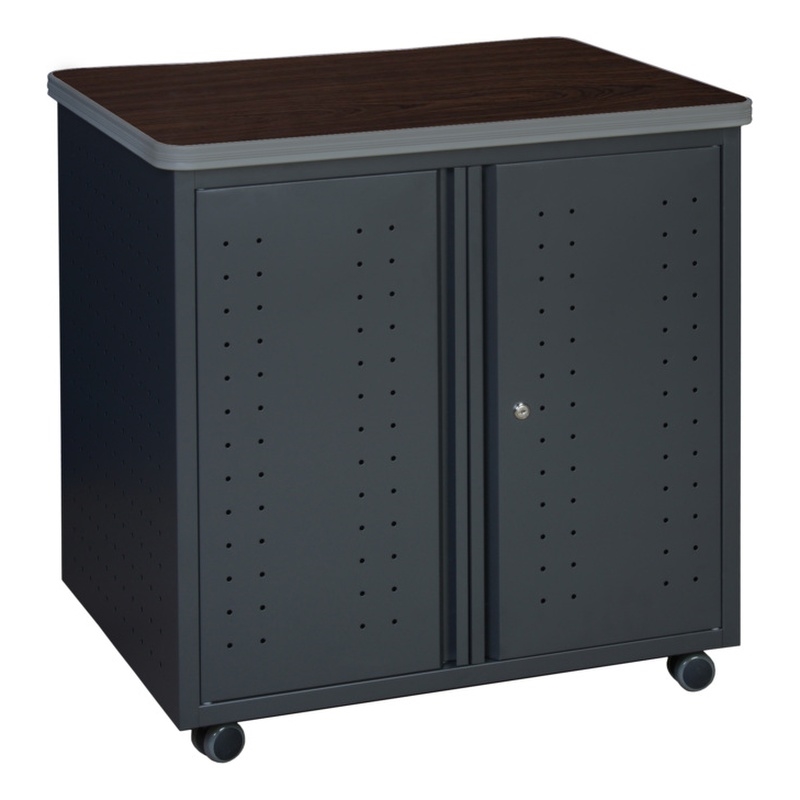 Regency Mesa Steel Mobile Locking 2-Door Storage Cabinet 30