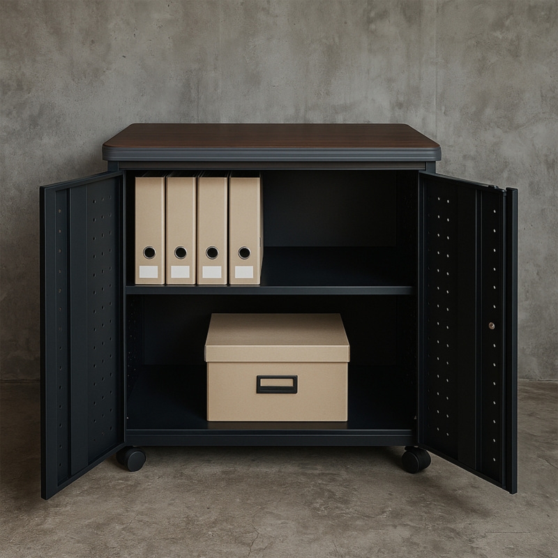 Regency Mesa Steel Mobile Locking 2-Door Cabinet 30