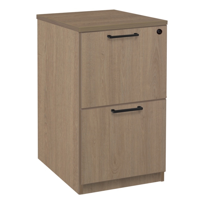 Regency Legacy 2 Drawer Wood File Cabinet- Noble Oak