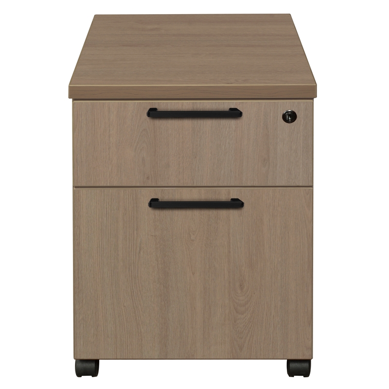 Regency Legacy Box File Mobile Pedestal Drawer Unit- Noble Oak