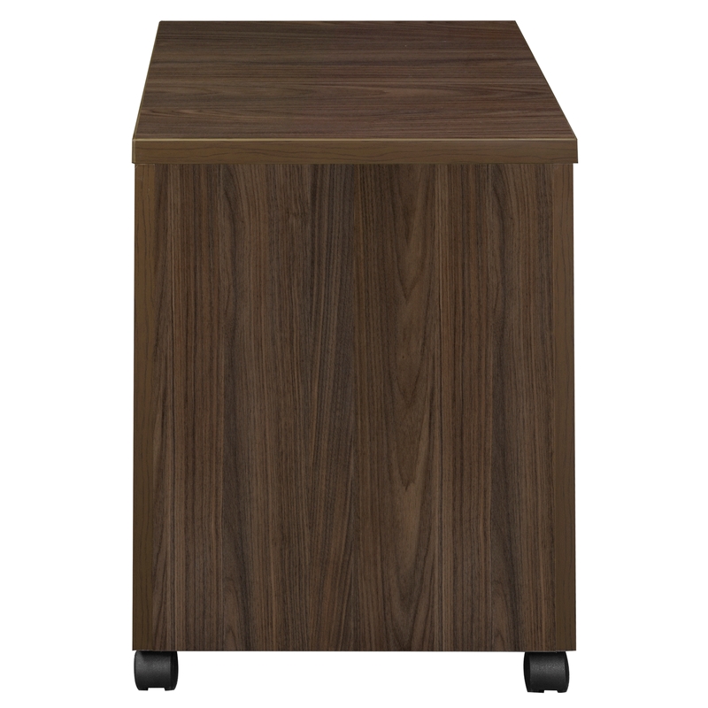 Regency Legacy Box File Mobile Pedestal Drawer Unit- Neo Walnut