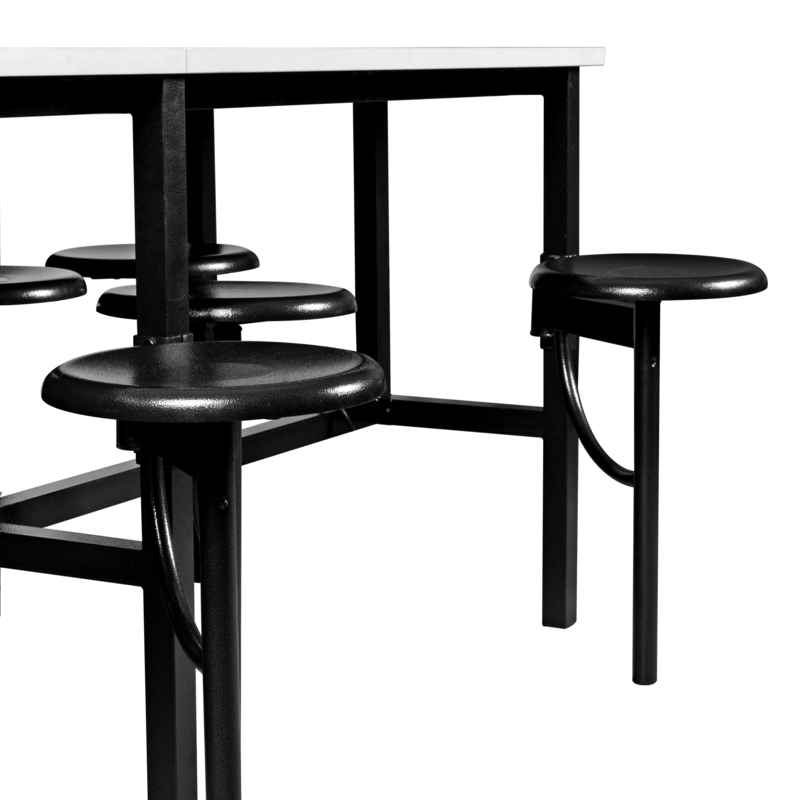 Regency Endure Collaborative Table/Chair Set with 12 Stools/White Dry Erase Top