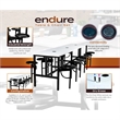 Regency Endure Collaborative Table/Chair Set with 12 Stools/White Dry Erase Top