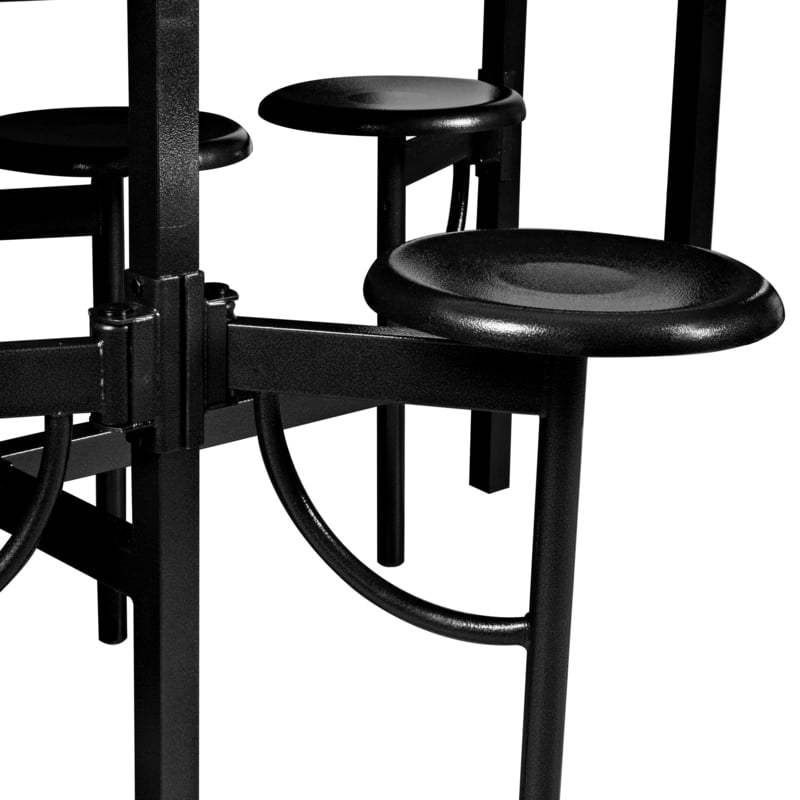 Regency Endure Collaborative Table/Chair Set with 12 Stools/Walnut Top