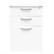 Regency Instant Office 16W 3 Drawer Mobile Pedestal in Pure White