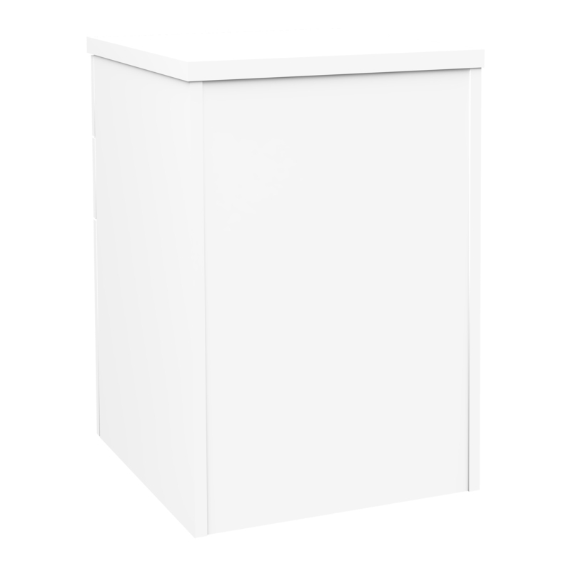 Regency Instant Office 16W 3 Drawer Mobile Pedestal in Pure White