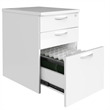 Regency Instant Office 16W 3 Drawer Mobile Pedestal in Pure White