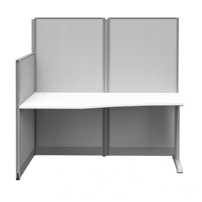 Regency 65W x 33D Straight Workstation with Panel-Pure White