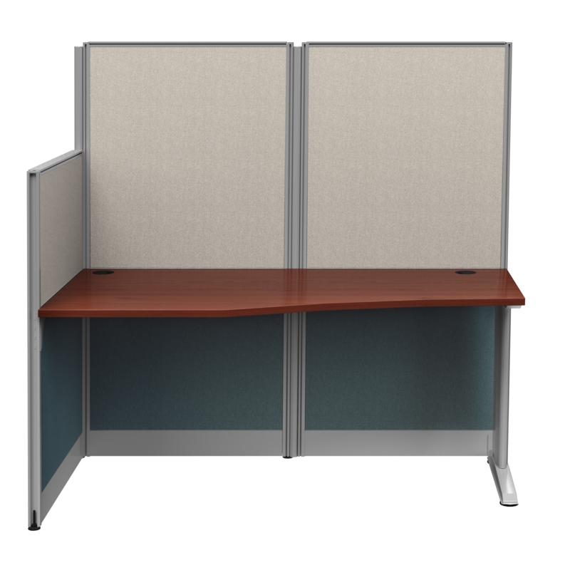 Regency 65W x 33D Straight Workstation with Panel-Hansen Cherry