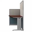 Regency 65W x 33D Straight Workstation with Panel-Hansen Cherry