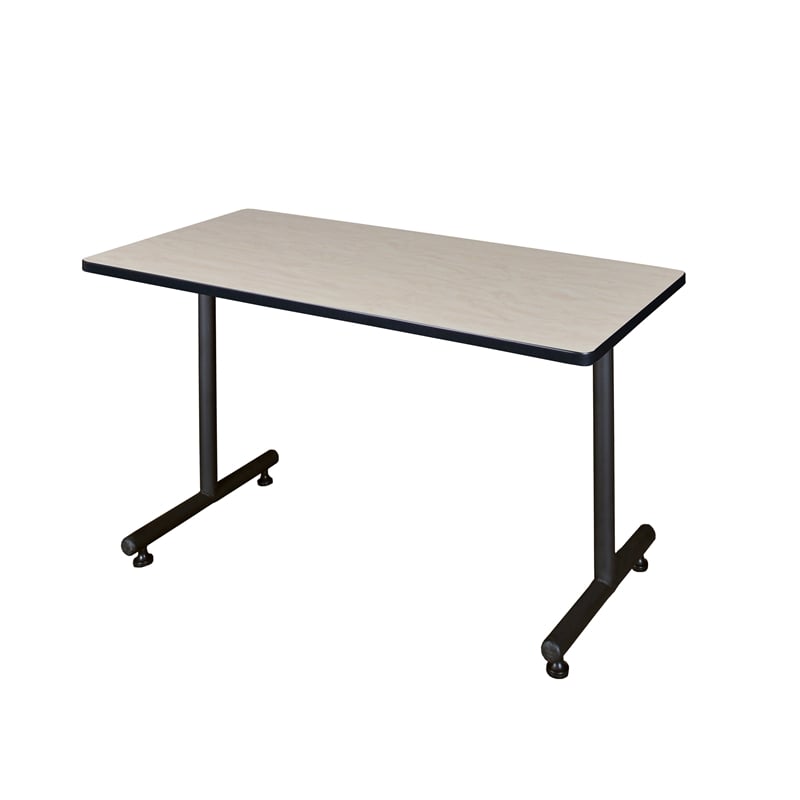 Regency Kobe 48 Inch Rectangular Training Table in Maple