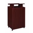 Regency Legacy Freestanding Lectern in Mahogany with Wooden Finish