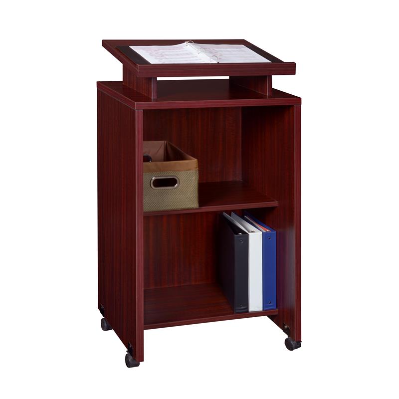 Regency Legacy Freestanding Lectern in Mahogany with Wooden Finish
