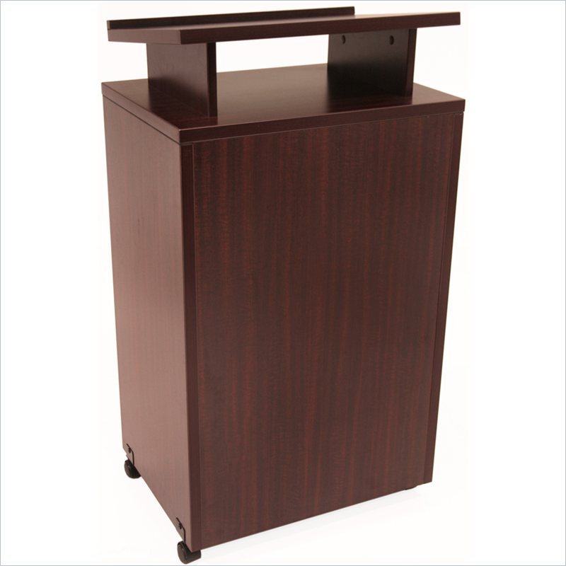 Regency Legacy Freestanding Lectern in Mahogany with Wooden Finish