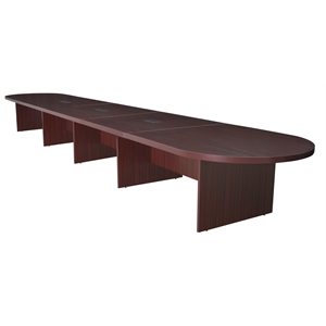 Regency Legacy Modular Race Track Conference Table in Mahogany