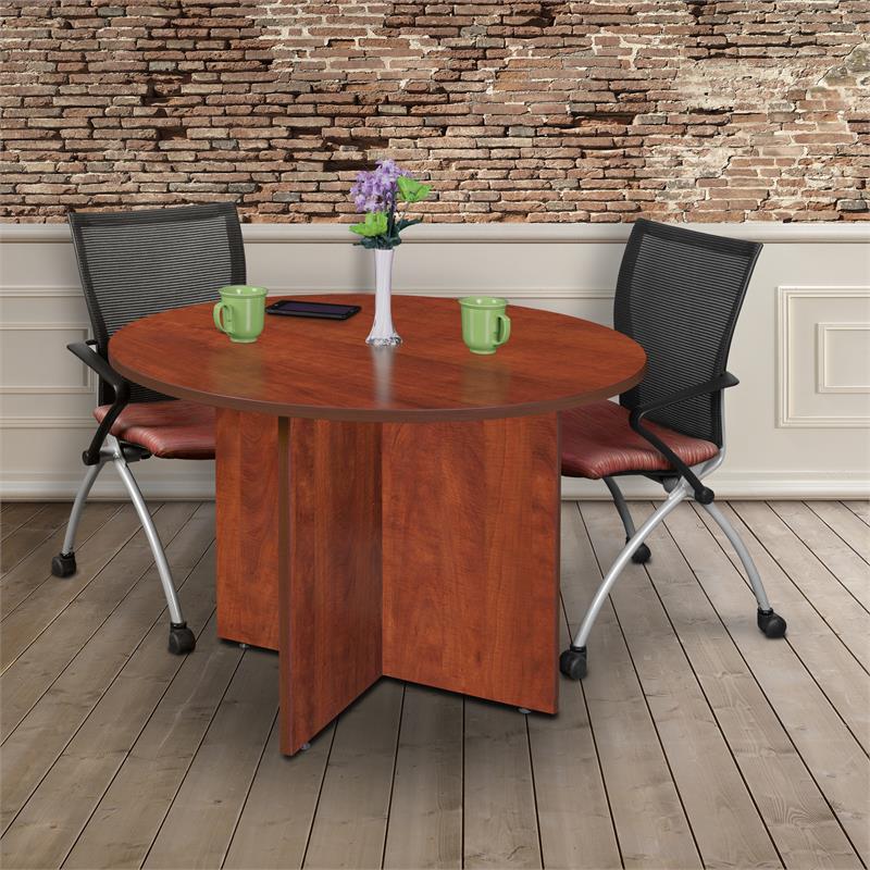 Regency Legacy Round Conference Table in Cherry