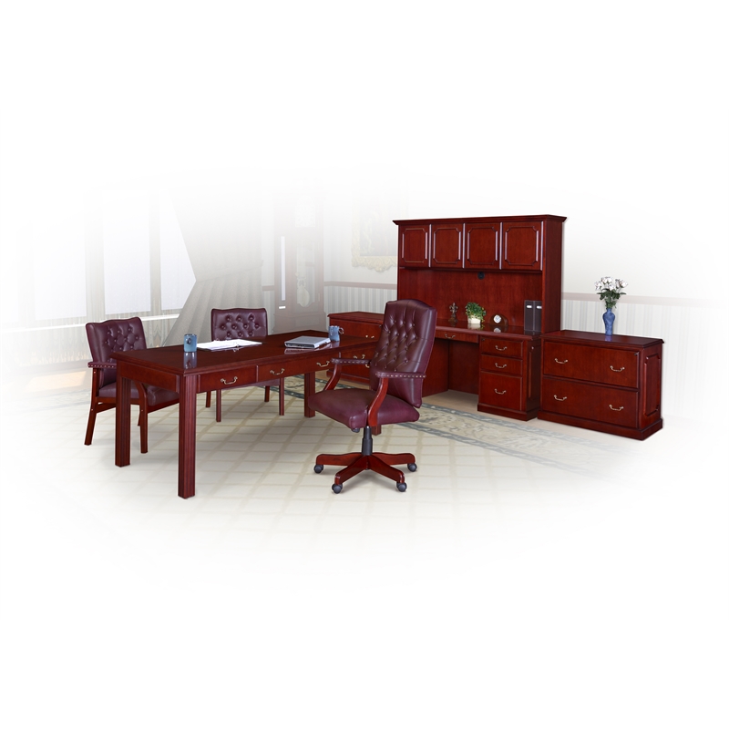 Regency Prestige 36 inch Wide Lateral File in Mahogany