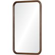 Renwil Authentic Eclectic Dickens Decorative Mirror in Walnut
