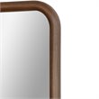 Renwil Authentic Eclectic Dickens Decorative Mirror in Walnut