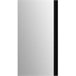 Renwil Authentic Eclectic Reynolds Decorative Mirror in Matte Black