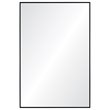 Renwil Authentic Eclectic Reynolds Decorative Mirror in Matte Black