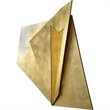 Renwil Leah Pine Wood Wall Sculpture in Gold Leaf