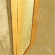 Renwil Leah Pine Wood Wall Sculpture in Gold Leaf