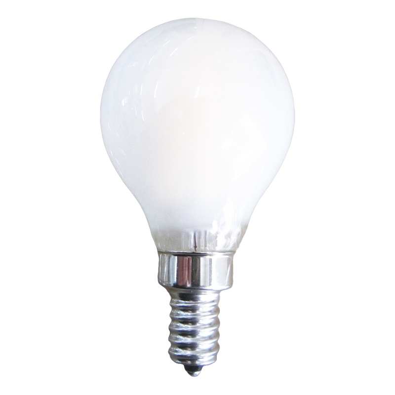 Renwil Alva 3-Light Modern Glass Light Bulb in Clear & Frosted (Pack of 3)