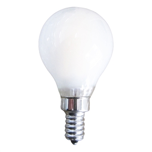 Renwil Alva 3-Light Modern Glass Light Bulb in Clear & Frosted (Pack of 3)
