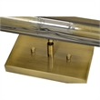 Renwil Swanson 2-Light Modern Metal Wall Sconce & Picture Light in Brass