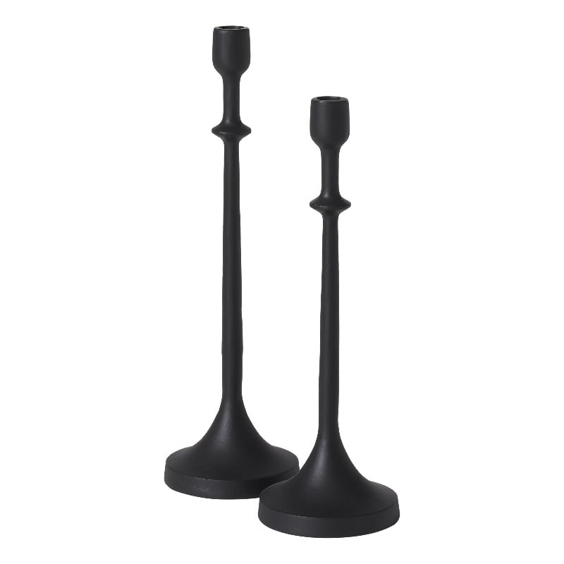 Albero Candle Holder Matte Black