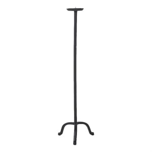Agra Candle Holder Matte Black